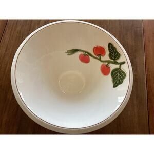 Vintage Val Do Sol Large 12.5” Salad Pasta Serving Bowl Hand Made In Portugal